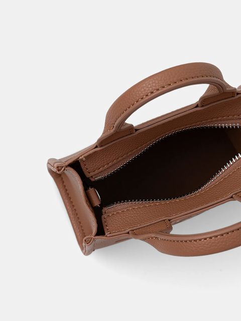 Dkny torebka kolor brązowy R53AAM56