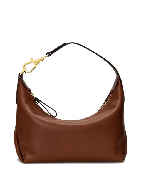 Lauren Ralph Lauren Kassie zip shoulder bag - Brown
