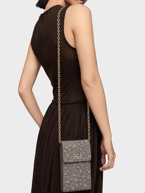 Tous saszetka KAOS MINI LINES kolor szary 2002183944