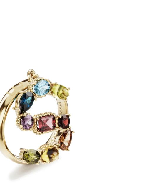 Dolce & Gabbana 18kt yellow gold Rainbow Alphabet S ring - zdjęcie produktu nr 2