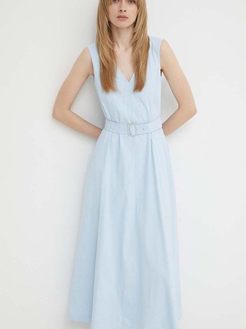 Theory sukienka lniana - zdjęcie produktu nr 1