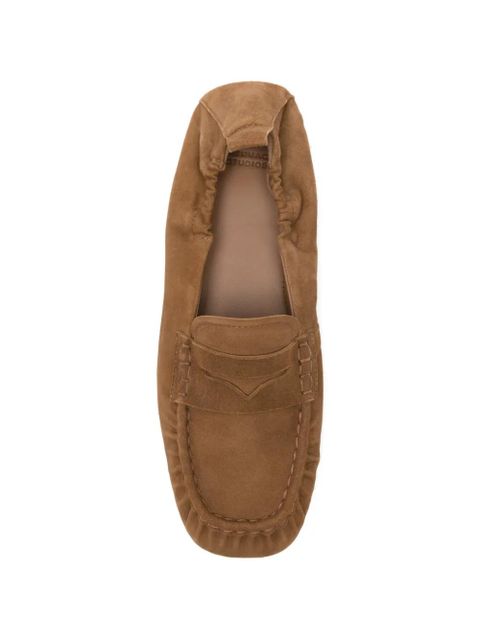 Copenhagen moccasin leather loafers - Brown