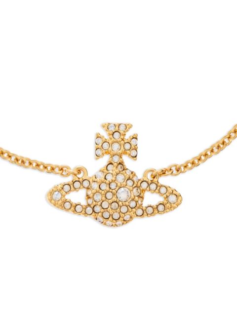 Vivienne Westwood Natalina orb-crystal bracelet - Gold