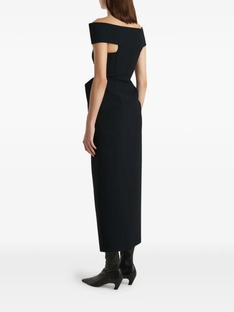 KHAITE Gene dress - Black