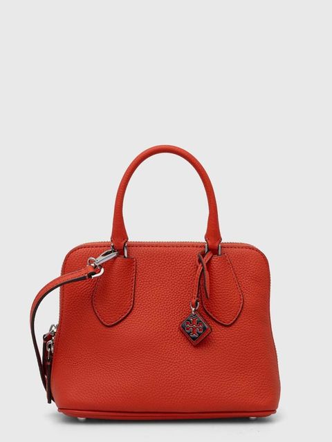 Tory Burch torebka skórzana Mini Pebbled Swing - zdjęcie produktu nr 1