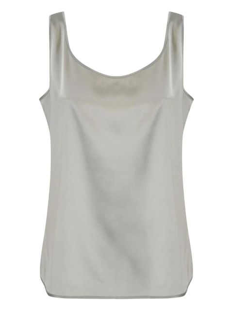 Max Mara scoop-neck top - Grey - zdjęcie produktu nr 1