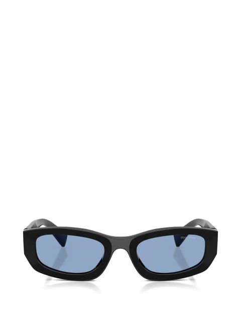 Miu Miu Eyewear logo-detail sunglasses - Black - zdjęcie produktu nr 1