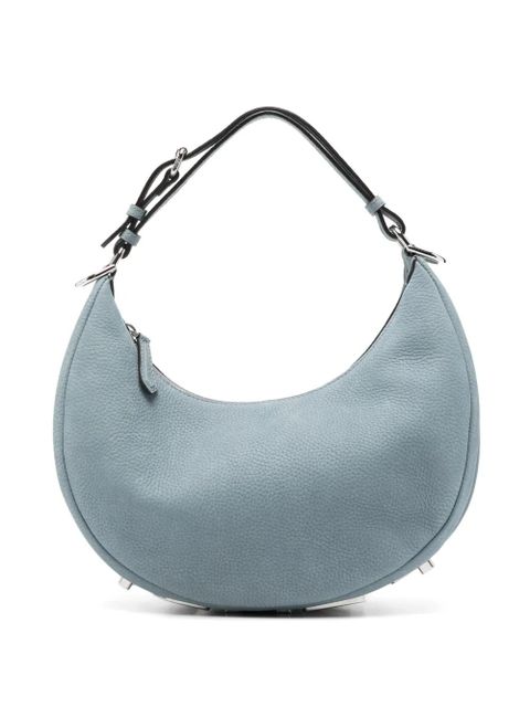 FENDI small Fendigraphy leather tote bag - Blue - zdjęcie produktu nr 1