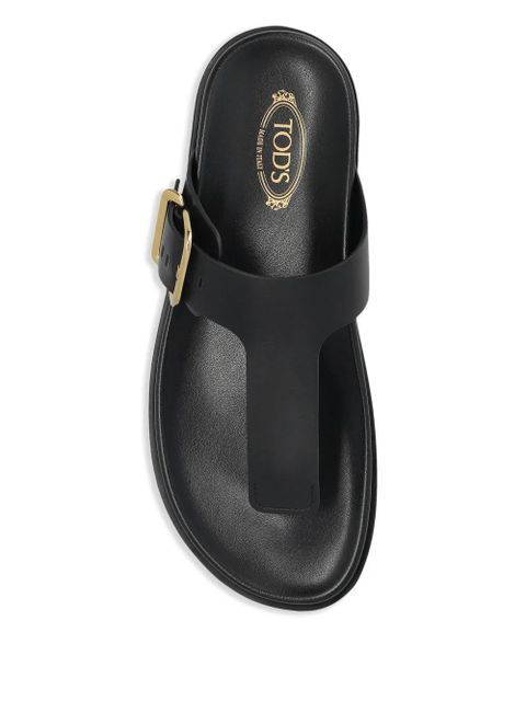Tod's leather slides - Black