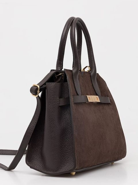 Answear.LAB torebka zamszowa - zdjęcie produktu nr 1