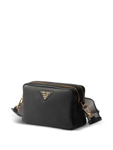 Prada small leather shoulder bag - Black