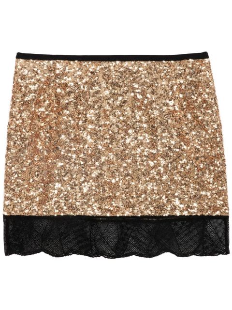Zadig&Voltaire Justicias skirt - Gold - zdjęcie produktu nr 1