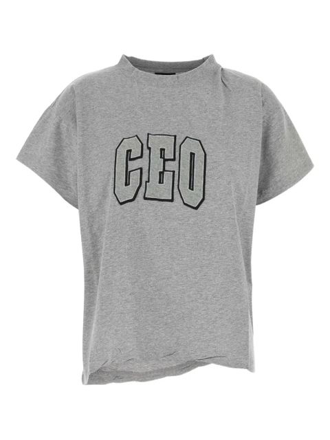 Balenciaga cotton T-shirt - Grey - zdjęcie produktu nr 1