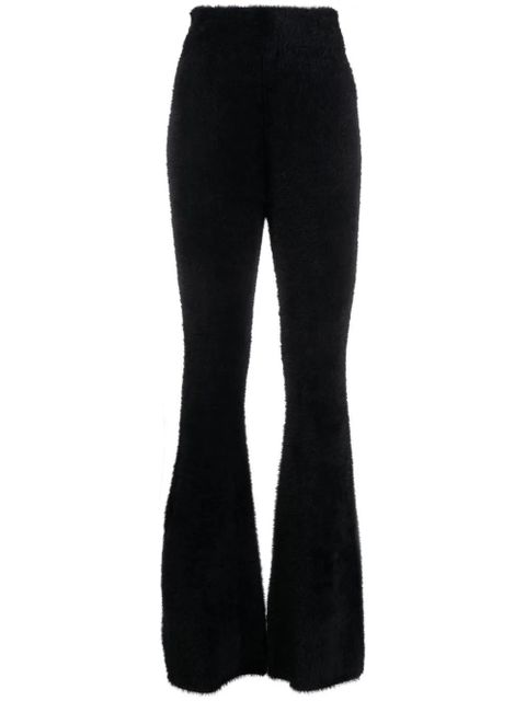 AMBUSH flared-leg high-waisted trousers - Black - zdjęcie produktu nr 1