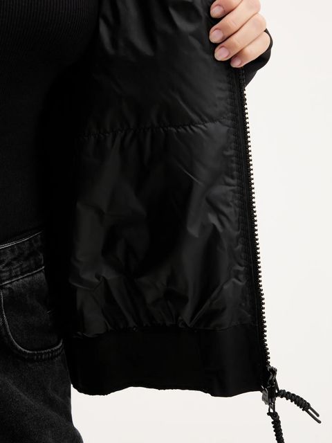 adidas kurtka bomber x Farm Rio kolor czarny przejściowa oversize JL8622