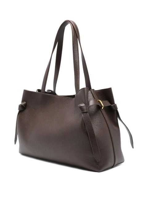 Yuzefi knot-detail tote bag - Brown