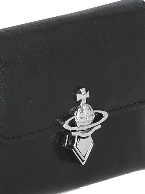 Vivienne Westwood Orb-plaque wallet - Black