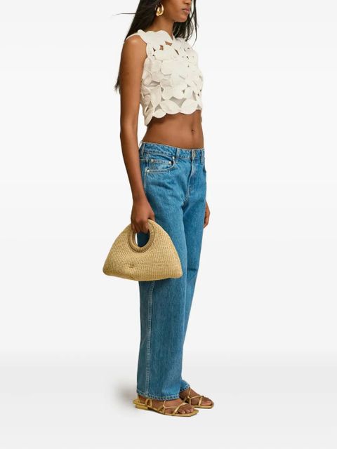 Cult Gaia Harrington flower-lace sleeveless top - White - zdjęcie produktu nr 2