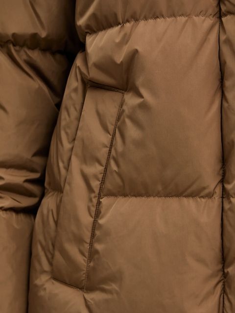 Weekend Max Mara kurtka puchowa NEWBEMBO kolor brązowy zimowa 2525496072600