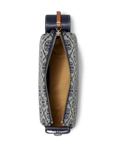 Tory Burch small Romy T Monogram shoulder bag - Blue