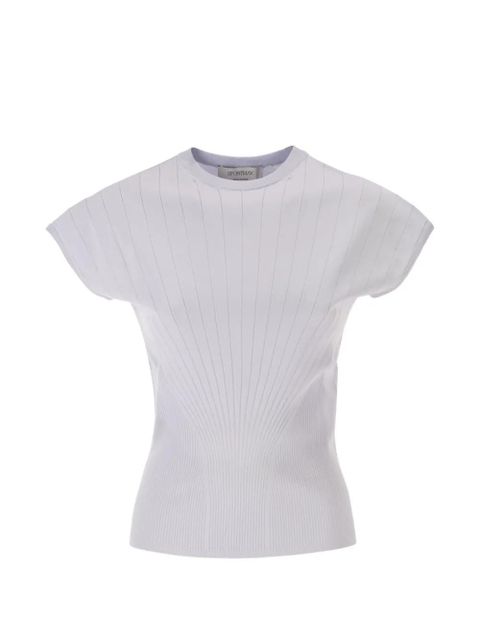 Sportmax ribbed radial pattern jumper - Purple - zdjęcie produktu nr 1