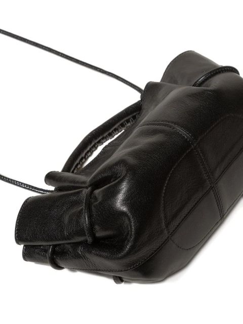 Hereu mini Arta braided crossbody bag - Black