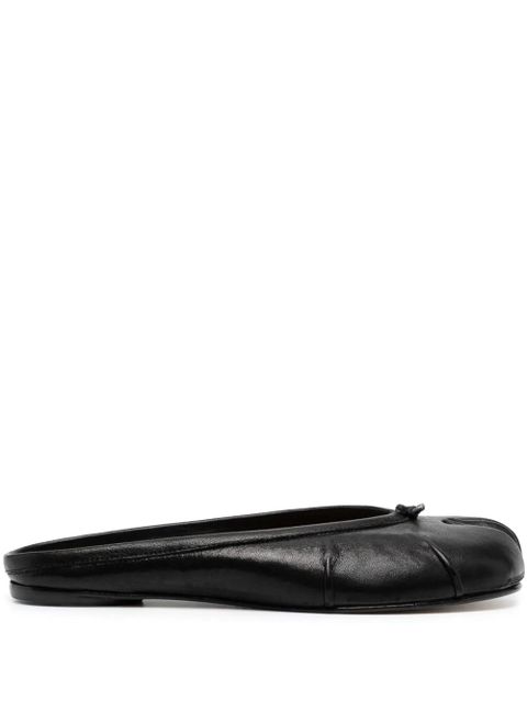 Maison Margiela Tabi leather mules - Black - zdjęcie produktu nr 1