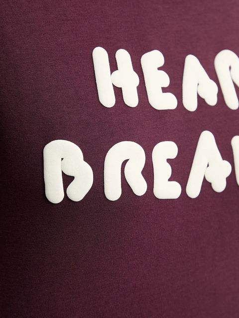 MAX&Co. t-shirt damski kolor bordowy 2528946012200