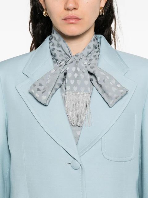 Valentino Garavani single-breasted blazer - Blue