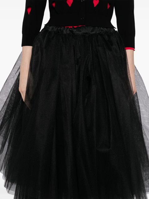 Comme Des Garçons A-line skirt - Black
