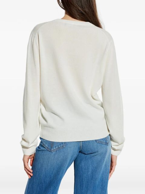 Versace round-logo sweater - White - zdjęcie produktu nr 2