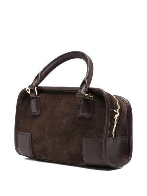 LOEWE Amazona suede tote bag - Brown