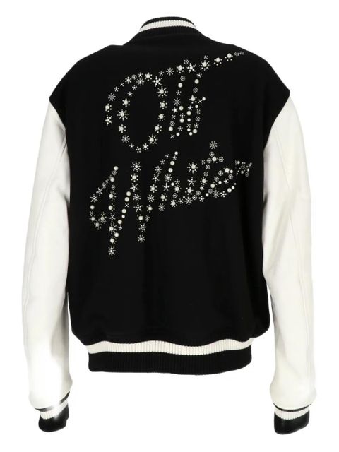 Off-White Wo Bling Stars bomber jacket - Black - zdjęcie produktu nr 2