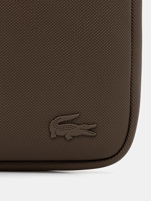 Lacoste saszetka kolor brązowy NH4422HC