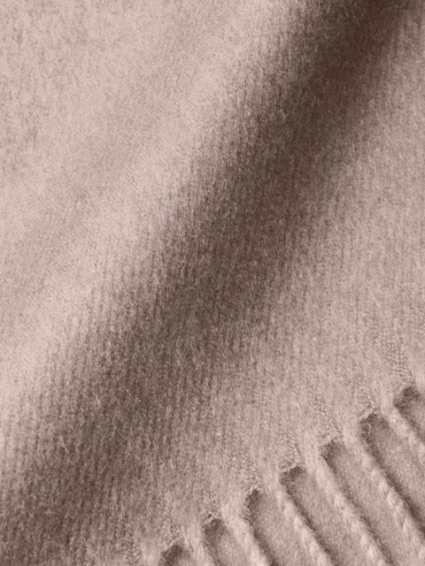 Prada enamel triangle-logo scarf - Pink - zdjęcie produktu nr 2