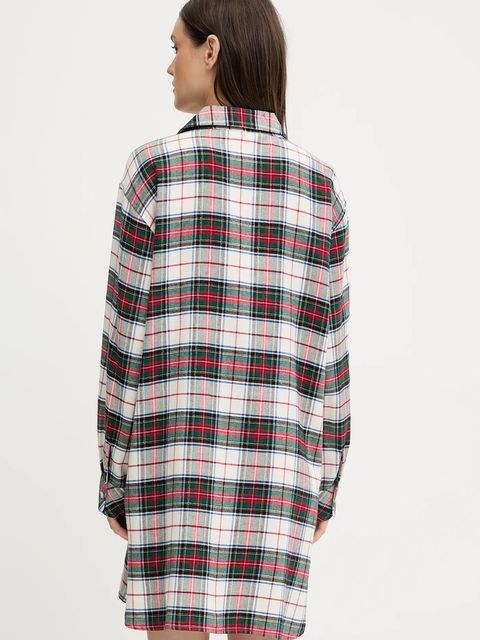 Lauren Ralph Lauren koszula nocna damska kolor beżowy ILN32457