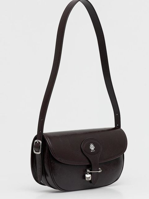 Bally torebka skórzana - zdjęcie produktu nr 2