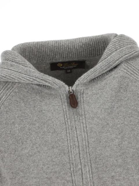 Loro Piana Merano knitted bomber jacket - Grey