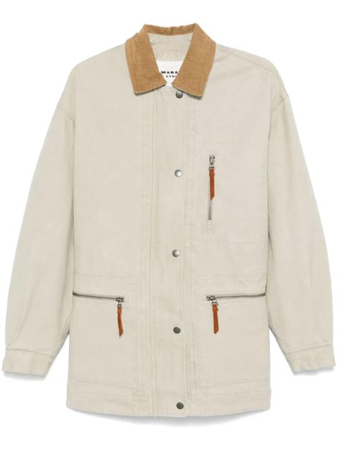 MARANT ÉTOILE Kimelia coat - Neutrals - zdjęcie produktu nr 1