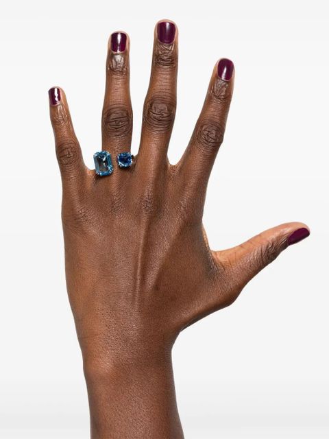 Swarovski Millenia crystal cocktail ring - Silver - zdjęcie produktu nr 2