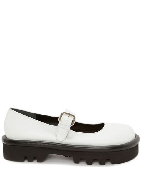 JW Anderson Bumper-Tube leather chunky Mary Janes - White - zdjęcie produktu nr 1