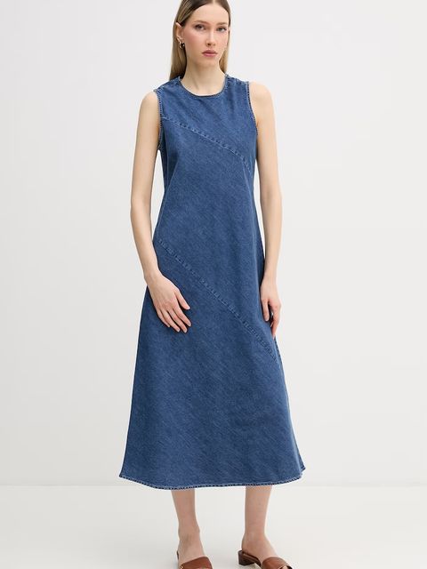 DKNY sukienka letnia jeansowa - zdjęcie produktu nr 1