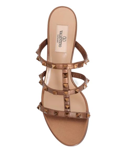 Valentino Garavani 60mm Rockstud sandals - Neutrals