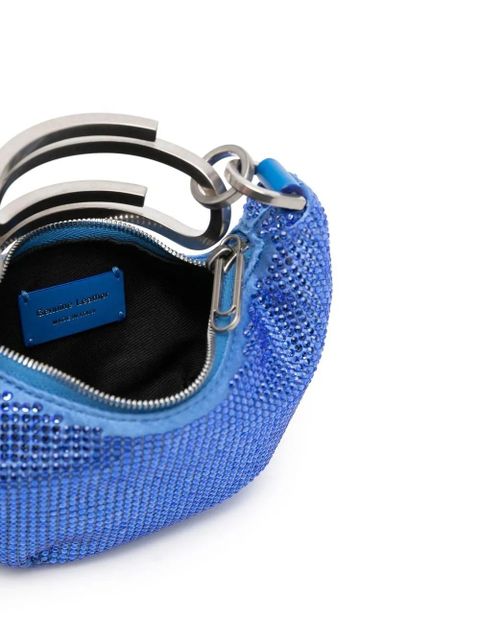 Off-White sequinned mini bag - Blue