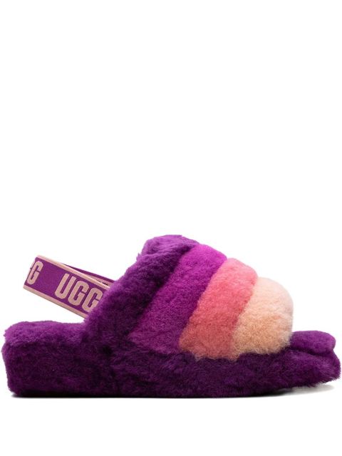 UGG Fluff Yeah Pride "Pink/Purple/Rainbow" sandals - zdjęcie produktu nr 1