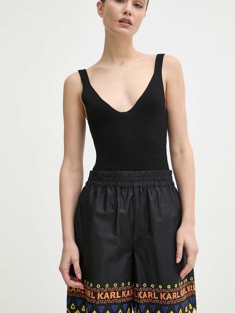 Karl Lagerfeld szorty bawełniane - zdjęcie produktu nr 1