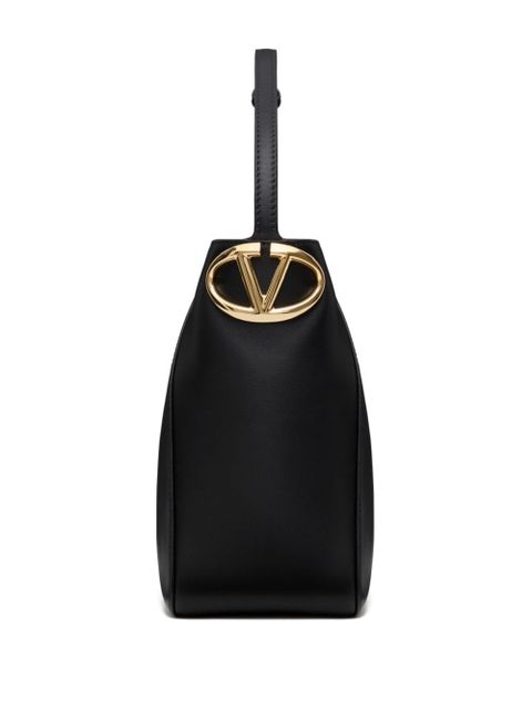 Valentino Garavani VLogo Side bucket bag - Black
