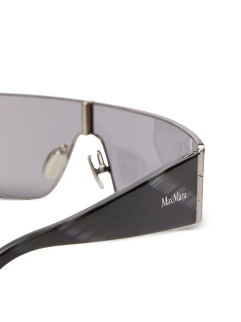 Max Mara shield-frame sunglasses - Silver