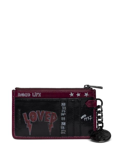 Zadig&Voltaire Sunny Card Punk wallet - Black