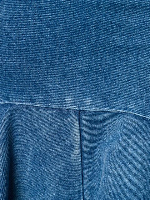 Balenciaga Godet peplum-style skirt - Blue